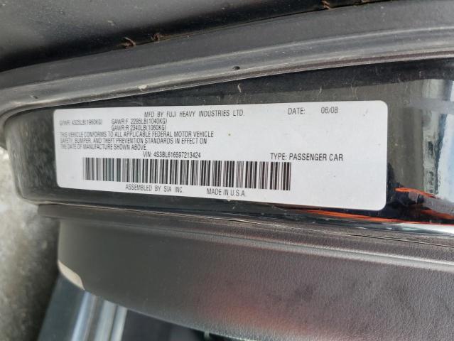 Photo 10 from auction – 2009 SUBARU LEGACY 2.5 with VIN 4S3BL616597213424