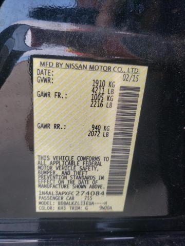 Photo 10 from auction – 2015 NISSAN ALTIMA 2.5 with VIN 1N4AL3APXFC274084