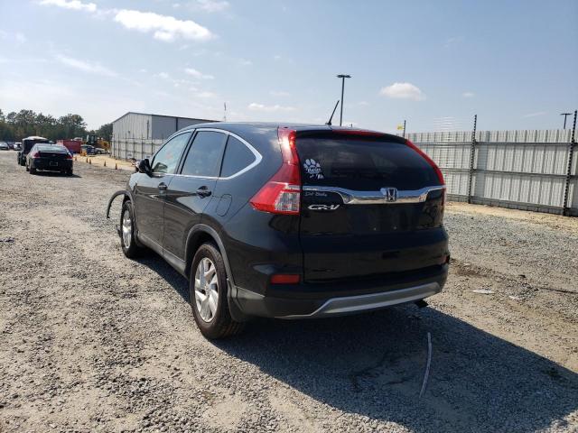 Photo 3 from auction – 2016 HONDA CRV with VIN 3CZRM3H56GG706175