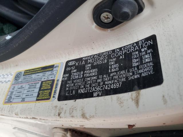 Photo 10 from auction – 2012 KIA SOUL with VIN KNDJT2A56C7424697