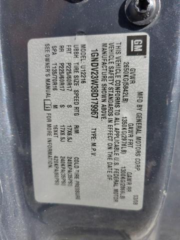 Photo 10 from auction – 2008 CHEVROLET UPLANDER L with VIN 1GNDV23W38D179967