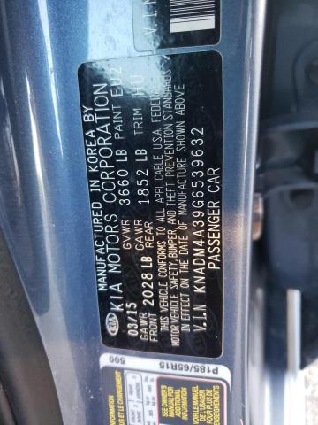 Photo 10 from auction – 2016 KIA RIO LX with VIN KNADM4A39G6539632