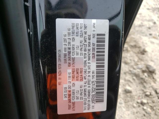 Photo 10 from auction – 2008 MAZDA CX-7 with VIN JM3ER29L780211476