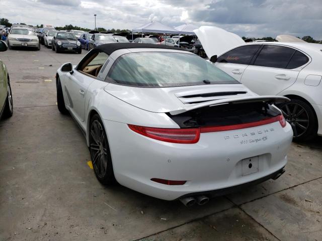 Photo 3 from auction – 2015 PORSCHE 911 TARGA with VIN WP0BB2A98FS135008