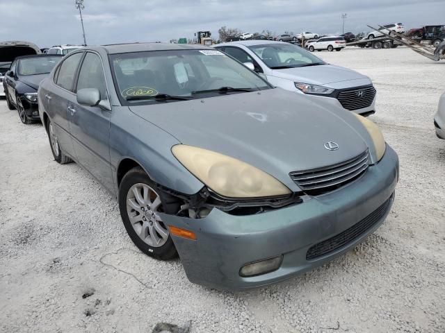 LEXUS ES 300 2003 with VIN JTHBF30G730117907 - Photo from auction