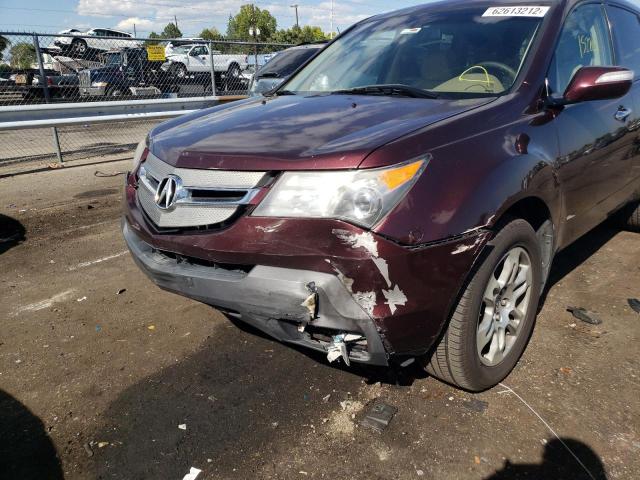 Photo 9 from auction – 2008 ACURA MDX with VIN 2HNYD28228H526768