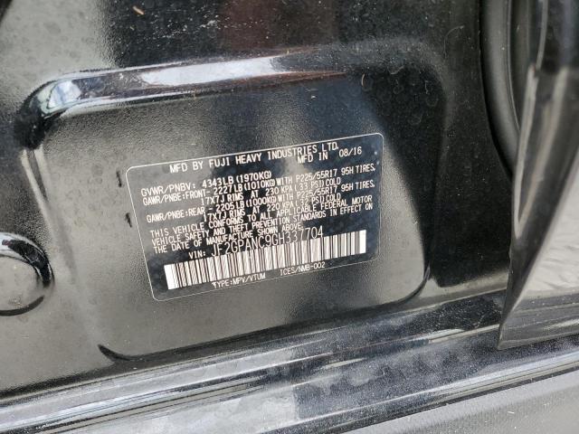 Photo 10 from auction – 2016 SUBARU CROSSTREK with VIN JF2GPANC9GH337704