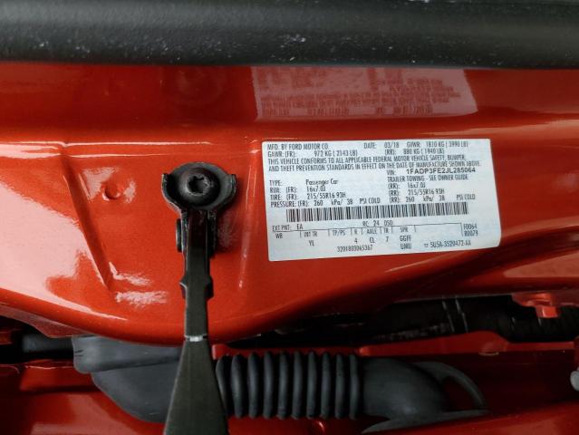 Photo 10 from auction – 2018 FORD FOCUS SE with VIN 1FADP3FE2JL285064