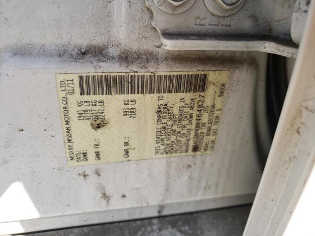 Photo 10 from auction – 2011 NISSAN ALTIMA BAS with VIN 1N4AL2AP4BN464827