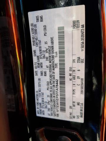 Photo 10 from auction – 2015 FORD F150 SUPER with VIN 1FTEW1EP5FFA78442