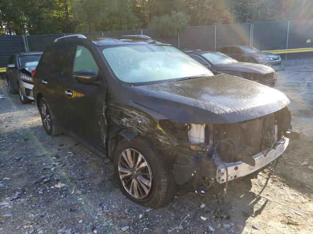 NISSAN PATHFINDER 2018 with VIN 5N1DR2MM2JC646863 - Photo from auction