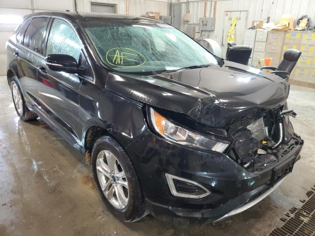 FORD EDGE SEL 2015 with VIN 2FMTK4J84FBB91850 - Photo from auction