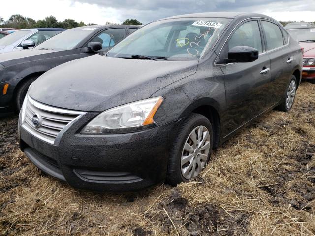Photo 2 from auction – 2015 NISSAN SENTRA S with VIN 3N1AB7AP5FY237698