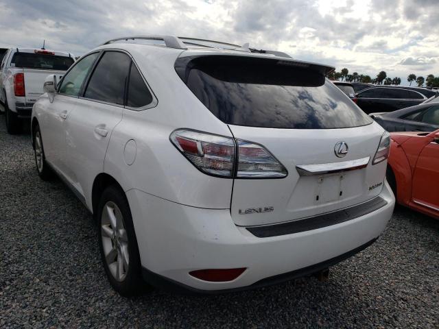 Photo 3 from auction – 2010 LEXUS RX 350 with VIN 2T2BK1BA9AC032544