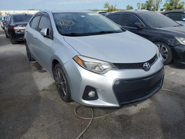 TOYOTA COROLLA L 2014 with VIN 2T1BURHEXEC077246 - Photo from auction
