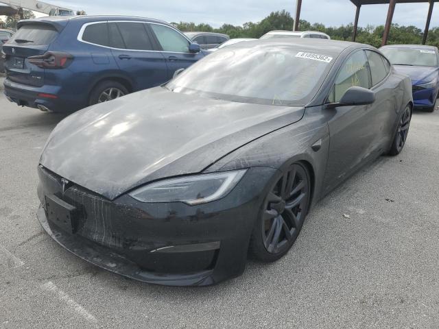 Photo 2 from auction – 2022 TESLA MODEL S with VIN 5YJSA1E55NF488970