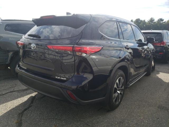 Photo 4 from auction – 2021 TOYOTA HIGHLANDER with VIN 5TDGZRBH5MS154251