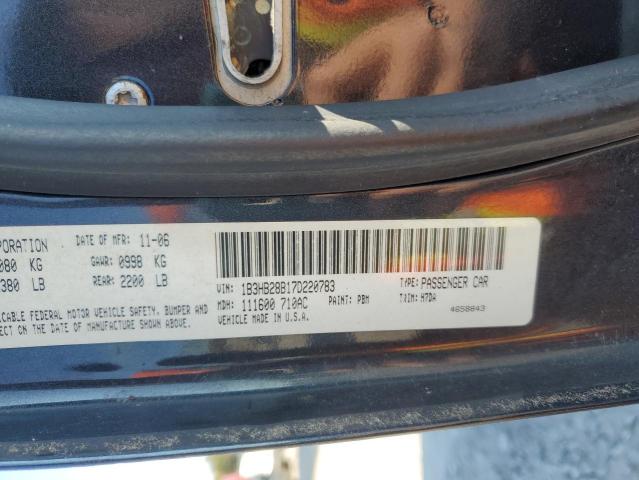 Photo 10 from auction – 2007 DODGE CALIBER with VIN 1B3HB28B17D220783