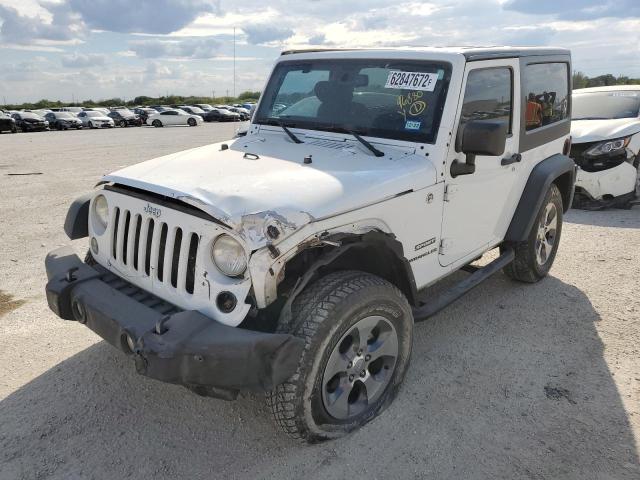 Photo 2 from auction – 2014 JEEP WRANGLER S with VIN 1C4AJWAG1EL187738
