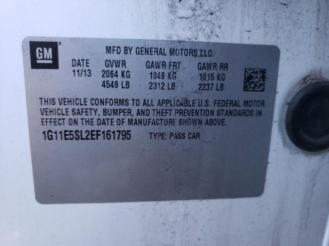 Photo 10 from auction – 2014 CHEVROLET MALIBU 2LT with VIN 1G11E5SL2EF161795