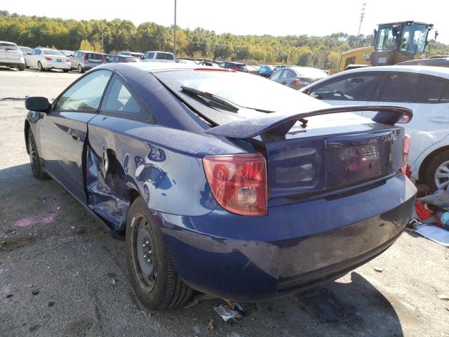 Photo 3 from auction – 2001 TOYOTA CELICA with VIN JTDDR32T610089347