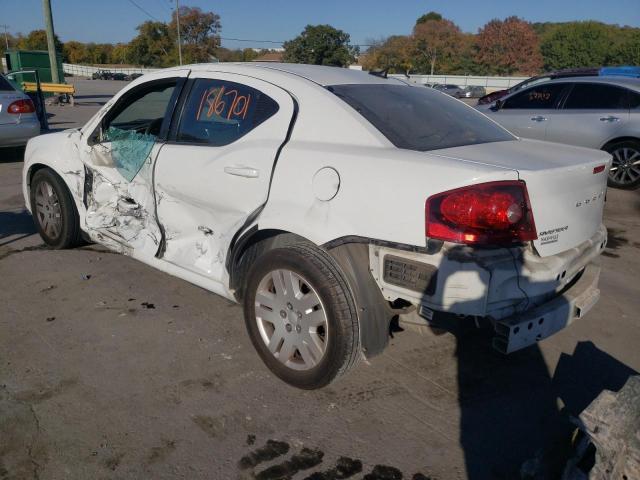 Photo 3 from auction – 2014 DODGE AVENGER SE with VIN 1C3CDZAB3EN132769