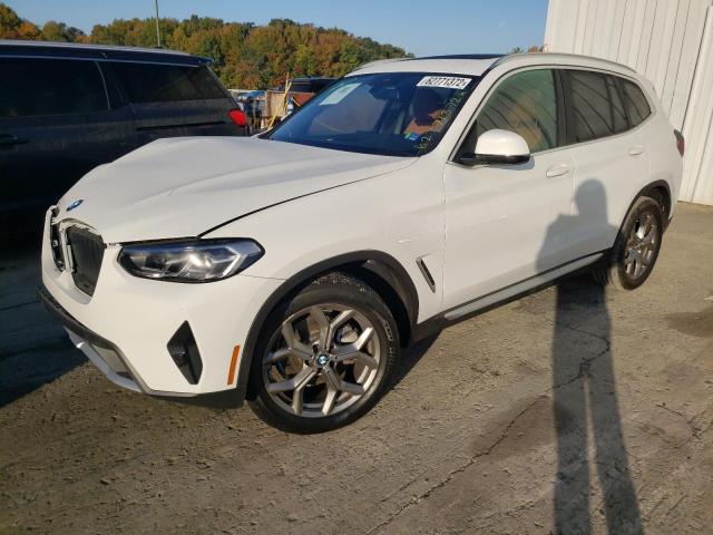 Photo 2 from auction – 2022 BMW X3 XDRIVE3 with VIN 5UX53DP06N9M07235