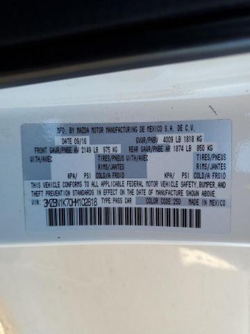 Photo 10 from auction – 2017 MAZDA 3 SPORT with VIN 3MZBN1K70HM102818
