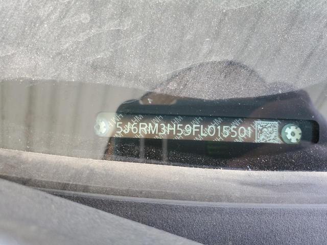Photo 10 from auction – 2015 HONDA CR-V EX with VIN 5J6RM3H59FL015501