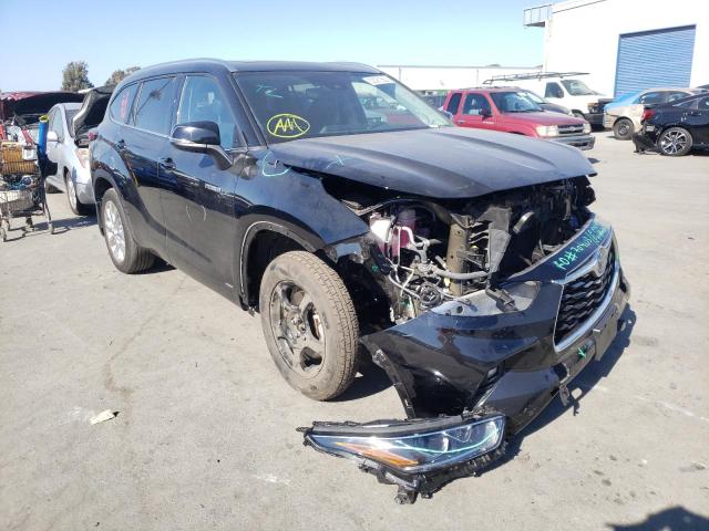 TOYOTA HIGHLANDER 2020 with VIN 5TDXBRCH4LS002382 - Photo from auction