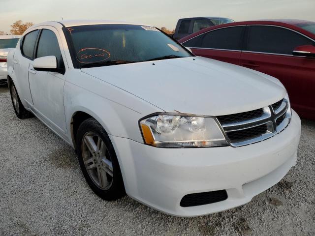 DODGE AVENGER SX 2012 with VIN 1C3CDZCB2CN146995 - Photo from auction