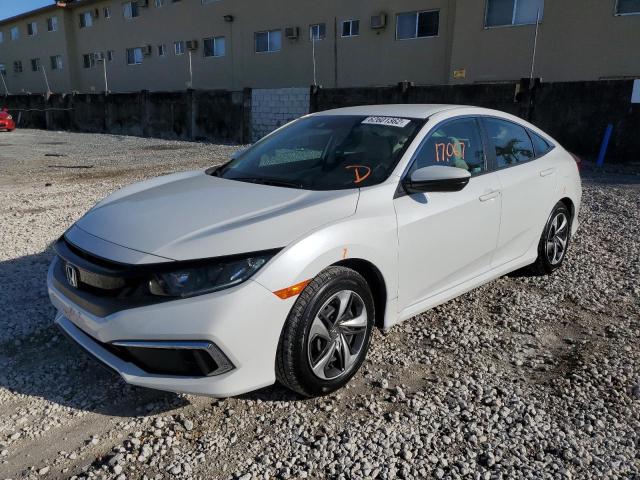 Photo 2 from auction – 2019 HONDA CIVIC LX with VIN 19XFC2F62KE012332