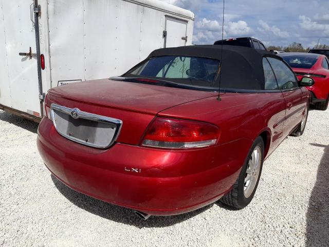 Photo 4 from auction – 2001 CHRYSLER SEBRING LX with VIN 1C3EL55U11N562732