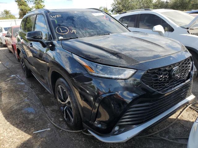 Photo 1 from auction – 2022 TOYOTA HIGHLANDER with VIN 5TDLZRAH0NS120770