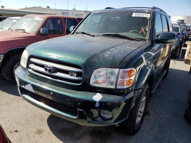 Photo 2 from auction – 2003 TOYOTA SEQUOIA LI with VIN 5TDBT48A33S138945