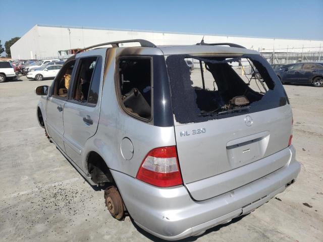 Photo 3 from auction – 2003 MERCEDES-BENZ ML 320 with VIN 4JGAB54E43A377510