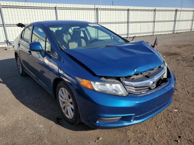 HONDA CIVIC EX 2012 with VIN 2HGFB2F83CH557404 - Photo from auction
