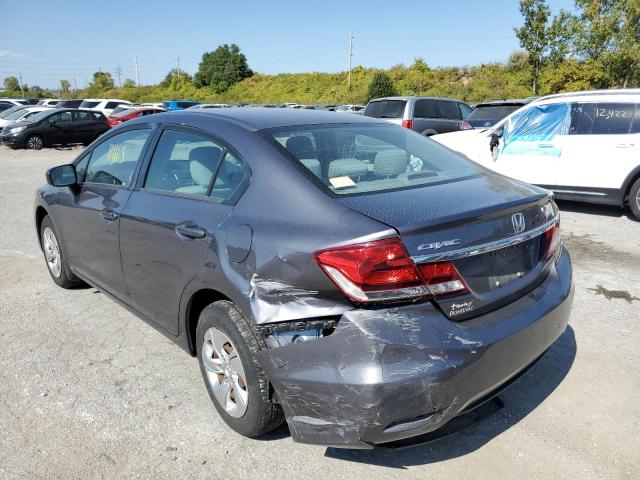 Photo 9 from auction – 2014 HONDA CIVIC LX with VIN 19XFB2F58EE055264