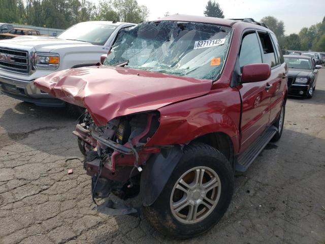 Photo 2 from auction – 2003 HONDA PILOT EXL with VIN 2HKYF18573H510831