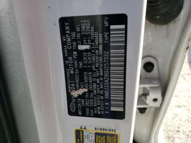 Photo 10 from auction – 2016 HYUNDAI TUCSON LIM with VIN KM8J33A29GU257332