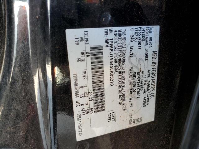 Photo 10 from auction – 2005 FORD EXPEDITION with VIN 1FMPU15545LA03210
