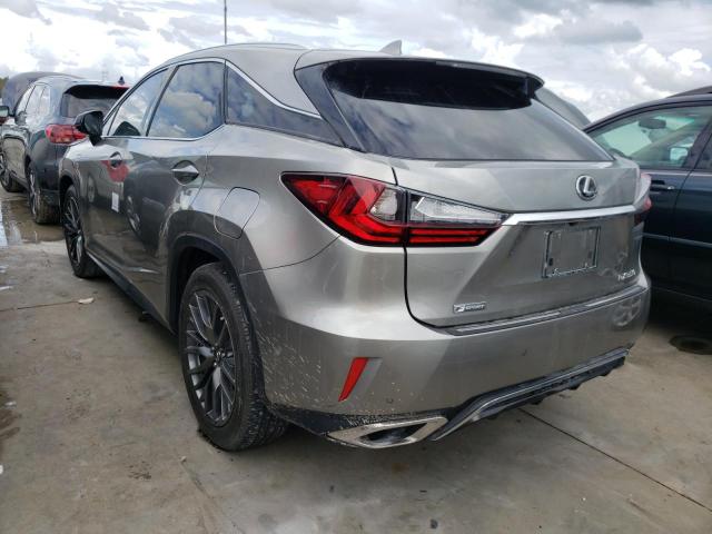 Photo 3 from auction – 2017 LEXUS RX 350 BAS with VIN 2T2BZMCA8HC108163