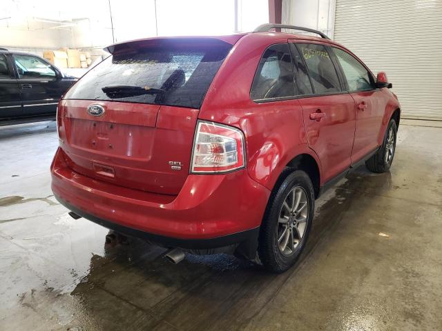 Photo 4 from auction – 2008 FORD EDGE SEL with VIN 2FMDK48C88BB30955
