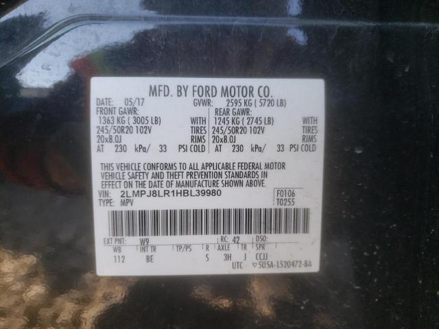 Photo 10 from auction – 2017 LINCOLN MKX RESERV with VIN 2LMPJ8LR1HBL39980