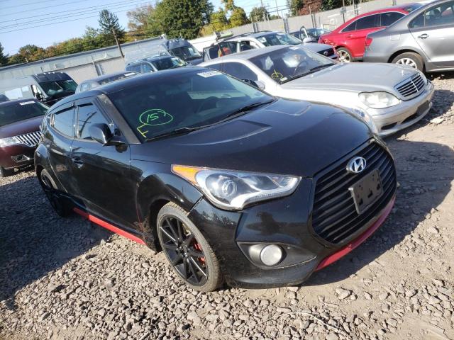 HYUNDAI VELOSTER T 2014 with VIN KMHTC6AE4EU191404 - Photo from auction