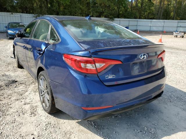 Photo 3 from auction – 2017 HYUNDAI SONATA SE with VIN 5NPE24AF7HH461706