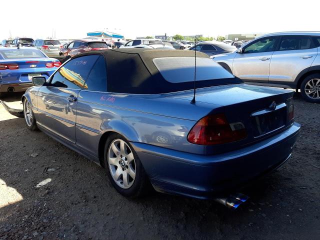 Photo 3 from auction – 2001 BMW 325 CI with VIN WBABS33431JY54587