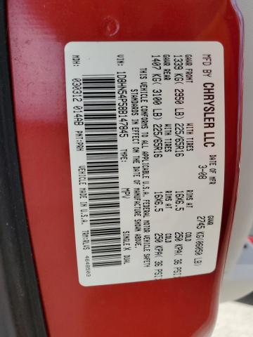Photo 10 from auction – 2008 DODGE GRAND CARA with VIN 1D8HN54P58B147845