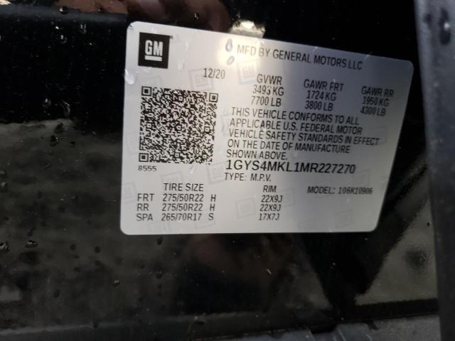 صورة رقم 10 من المزاد - 2021 CADILLAC ESCALADE E مع VIN 1GYS4MKL1MR227270