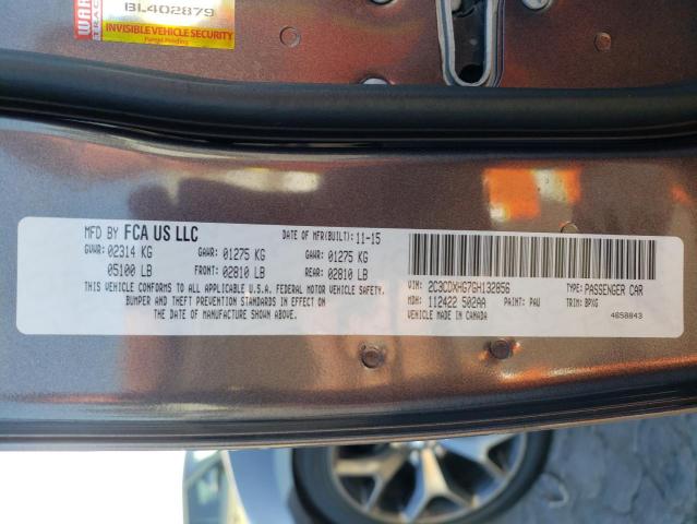 Photo 10 from auction – 2016 DODGE CHARGER SX with VIN 2C3CDXHG7GH132856